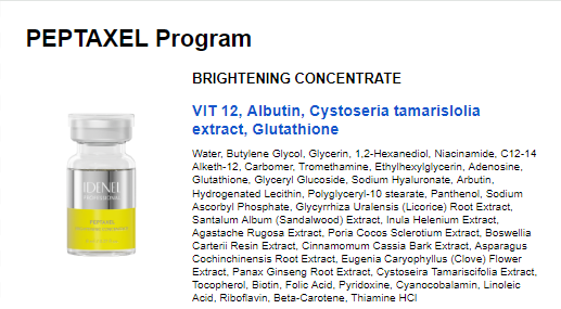 TR Solution Powder + Brightening Concentrate + Glutagen Skin Booster