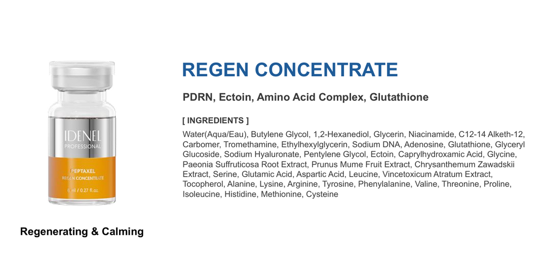 TR Solution Powder + Regeneration Concentrate + Glutagen Skin Booster