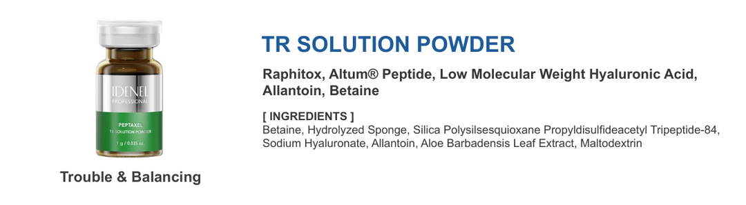 TR Solution Powder + Brightening Concentrate + Glutagen Skin Booster